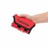 Tekton Roll Up Tool Bag, Combination Wrench Pouch, 8-16mm 9-Tool, Red, Woven Polyester Fabric, 9 Pockets ORG27409